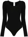 Wolford Tokio String Bodysuit In Black