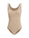 Wolford Jamaika Bodysuit In Brown
