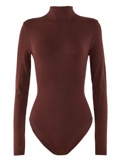 WOLFORD TOP BROWN