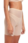 Wolford Cotton Contour Control Shaping Shorts In Brown