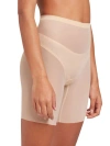 Wolford Tulle Control Shorts In Clay
