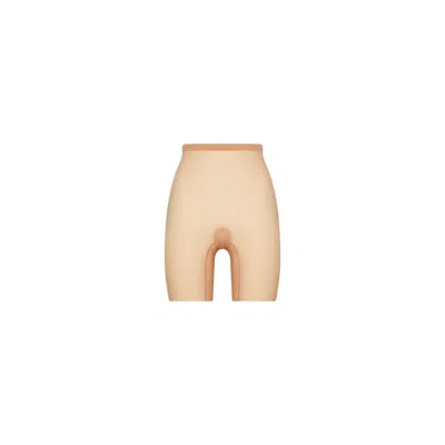 Wolford Tulle Control Shorts In Nude