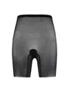 Wolford High Waist Shaping Tulle Netting Shorts