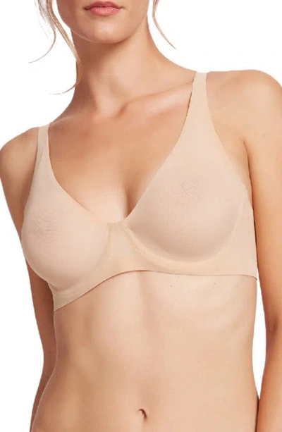 Wolford Tulle Full Bra In Brown