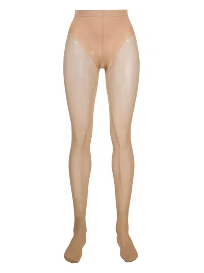 Wolford Tummy 20 Control Top Tights In Neutrals