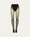 Wolford Tummy Control Tights In Black