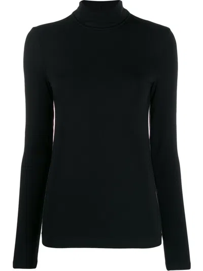 Wolford Turtle-neck Sweater In Black