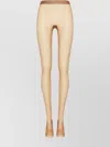Wolford Twenties Econyl Fishnet Balcony Tights In Yellow
