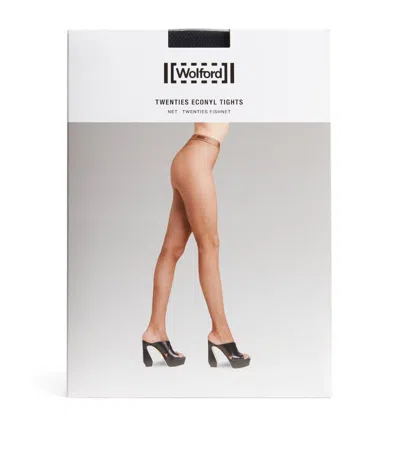 Wolford Twenties Econyl Tights In 7005 Black