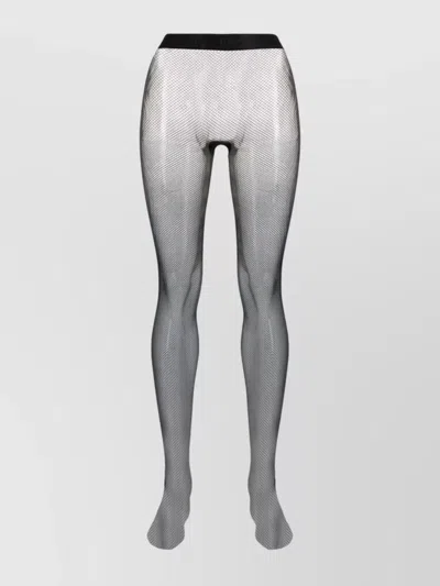 WOLFORD TWENTIES FISHNET STRETCH TIGHTS