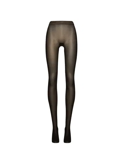 Wolford Twenties Fishnet Tights In Multi