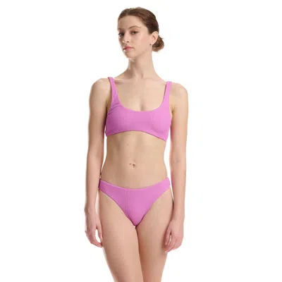 Wolford Ultra Texture Bikini Brief In Pink