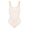 Wolford Semi-sheer Tulle Bodysuit