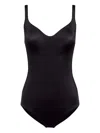 Wolford Mat De Luxe Underwire Shaping Bodysuit In Black