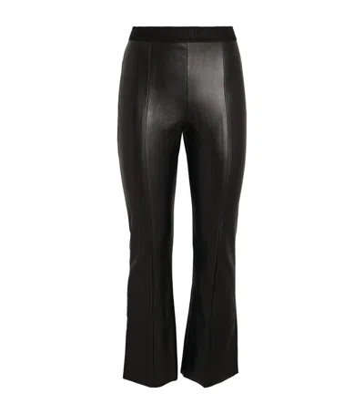 Wolford Jenna Faux Leather Trousers In Black