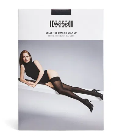 Wolford Velvet De Luxe 50 Tights In Black