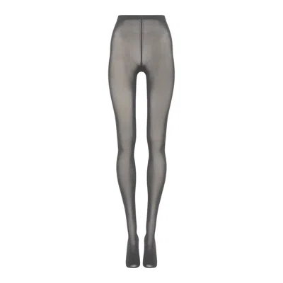 Wolford Velvet De Luxe 50 Tights In Gray