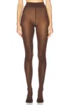Wolford Velvet De Luxe 66 Tights In Umber