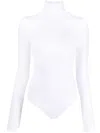 Wolford Ribbed High Neck Bodysuit