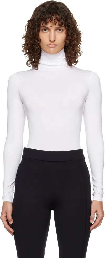 Wolford White Colorado String Bodysuit