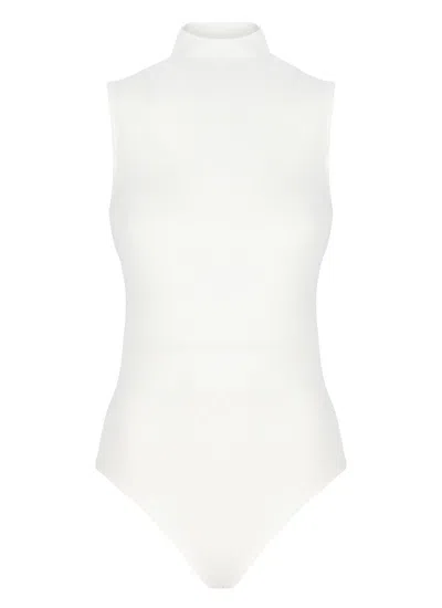 Wolford White Modal Body