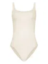 Wolford White Solid Swimwear In White