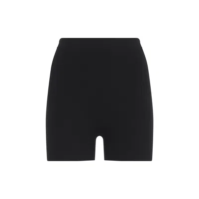 Wolford Seamless Form Mini Shorts In Black