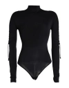 Wolford Woman Bodysuit Black Size M Viscose, Polyamide, Elastane