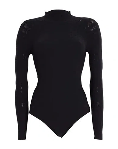 Wolford Woman Bodysuit Black Size S Polyamide, Elastane
