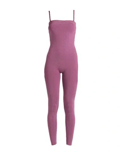 Wolford Woman Jumpsuit Magenta Size S Polyamide, Elastane, Polyester