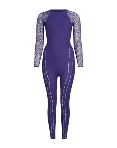 Wolford Woman Jumpsuit Purple Size Xs Polyamide, Elastane