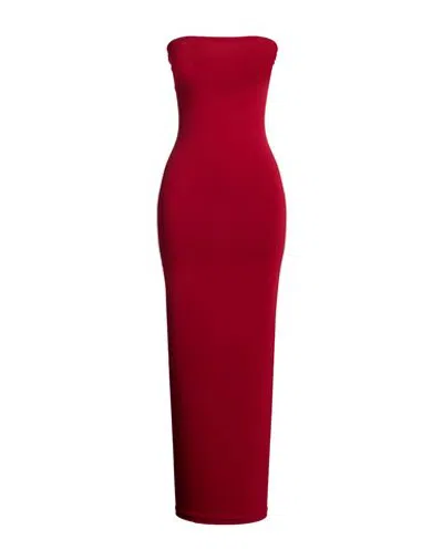 Wolford Woman Maxi Dress Burgundy Size Xs Polyamide, Elastane In Red