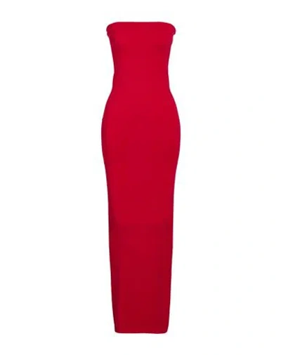 Wolford Woman Maxi Dress Magenta Size L Polyamide, Elastane In Red