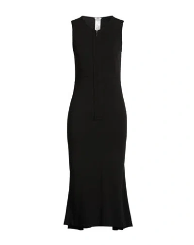Wolford Woman Midi Dress Black Size L Viscose, Polyamide, Elastane