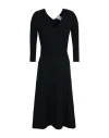 Wolford Woman Midi Dress Black Size M Virgin Wool, Cotton, Elastane In Black