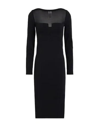 Wolford Woman Midi Dress Black Size S Polyamide, Elastane