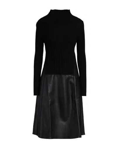 Wolford Woman Midi Dress Black Size S Virgin Wool, Cotton, Elastane