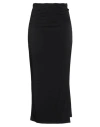 Wolford Woman Maxi Skirt Black Size M Viscose, Polyamide, Elastane