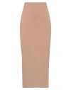 Wolford Woman Maxi Skirt Camel Size M Viscose, Polyamide, Elastane In Beige