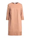 Wolford Woman Mini Dress Camel Size M Polyurethane, Polyester In Pink