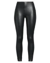 Wolford Woman Pants Black Size 12 Polyurethane In Schwarz