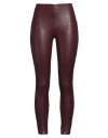 Wolford Woman Pants Burgundy Size 8 Polyurethane In Red