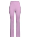 Wolford Woman Pants Mauve Size L Virgin Wool In Purple
