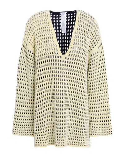 Wolford Woman Sweater Beige Size L Viscose, Polyamide In Neutral