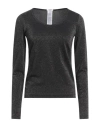 Wolford Woman Sweater Black Size M Polyamide, Polyester, Elastane In Black