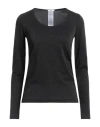 Wolford Woman Sweater Black Size M Polyamide, Polyester, Elastane In Black