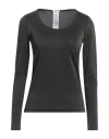 Wolford Woman Sweater Black Size M Polyamide, Polyester, Elastane In Black