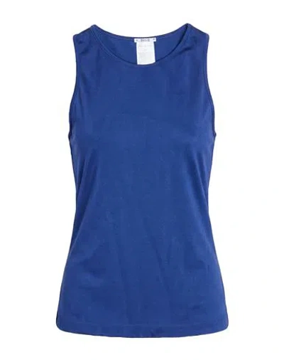 Wolford Woman Tank Top Blue Size Xs Polyamide, Elastane
