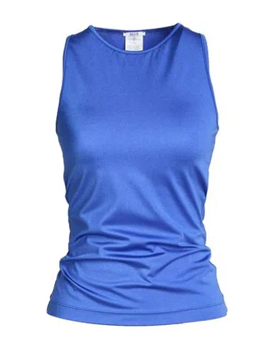 Wolford Woman Tank Top Bright Blue Size Xs Polyamide, Elastane