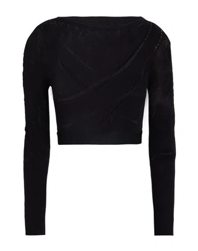 Wolford Woman Top Black Size L Polyamide, Elastane